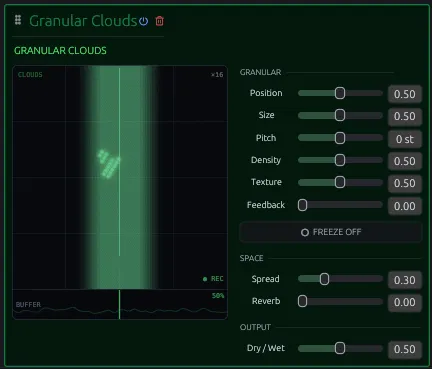 Granular Clouds