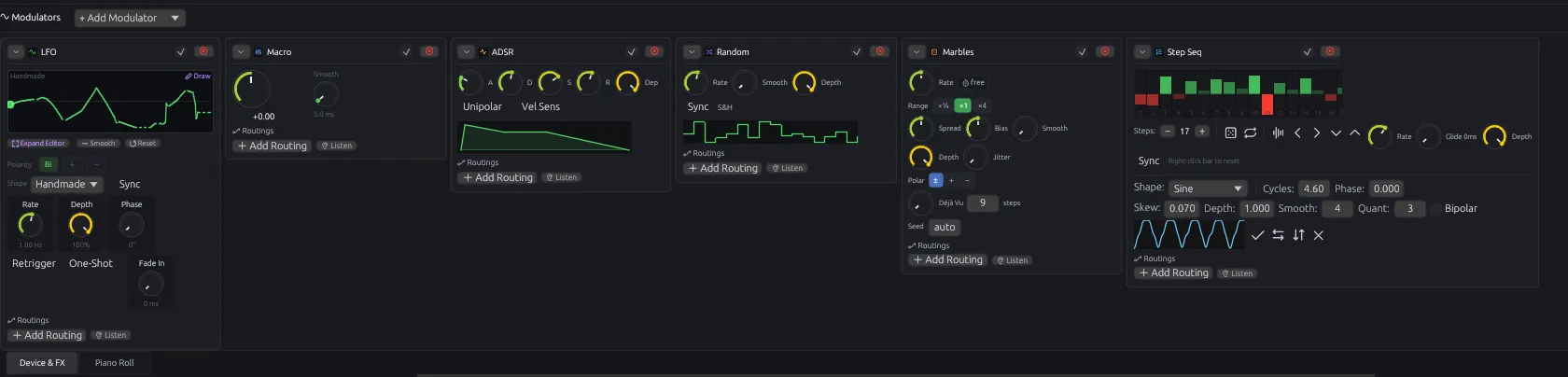Modulation Rack
