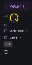 Mixer & VST Hosting