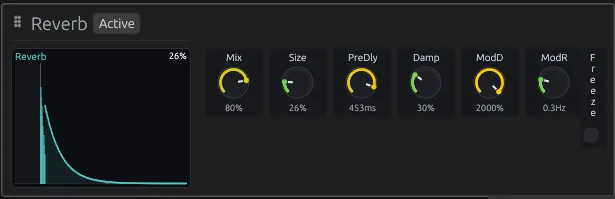 Algorithmic Reverb — 8-Line FDN