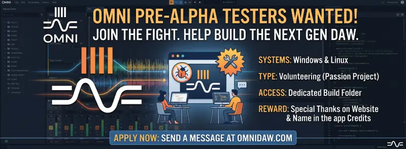 Calling All Producers — Join the Omni Pre-Alpha Testing Program