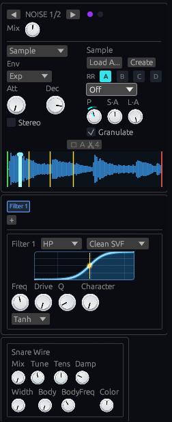 Noise & Sample Processor Interface